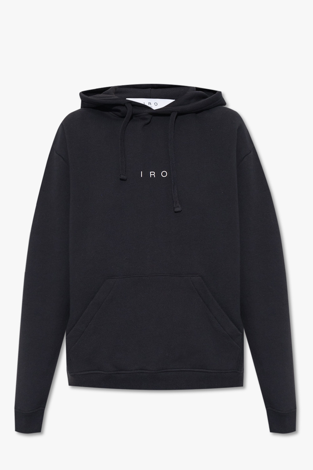 Biname fmedShops Switzerland Black Terza hoodie Sport Iro Pure Cotton Crew Neck Longline T Shirt